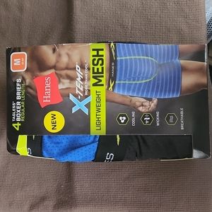 NIP Mens Hanes M Boxer Briefs